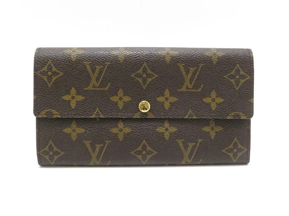 LOUIS VUITTON Wallet Portefeuille Sarah Monogram